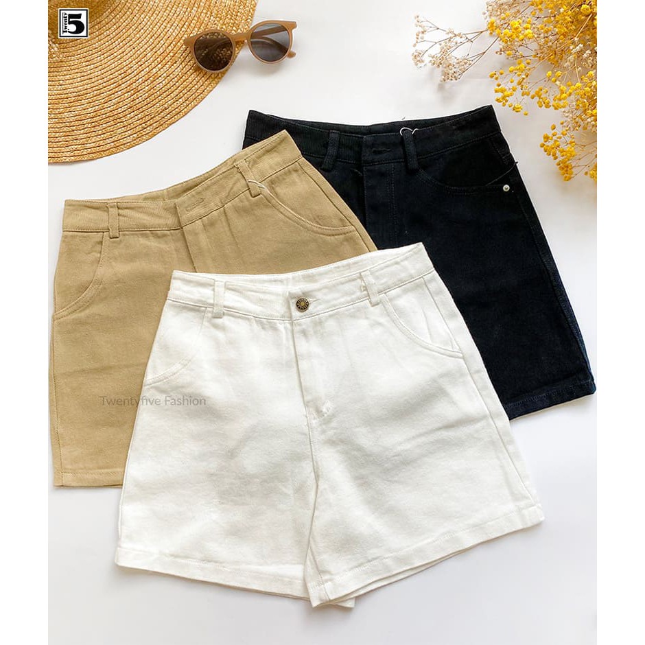 Quần short kaki nữ Twentyfive 3118