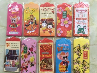 (COMBO 50c LÌ XÌ) Lì Xì TẾT 2020 - đầy đủ các mẫu