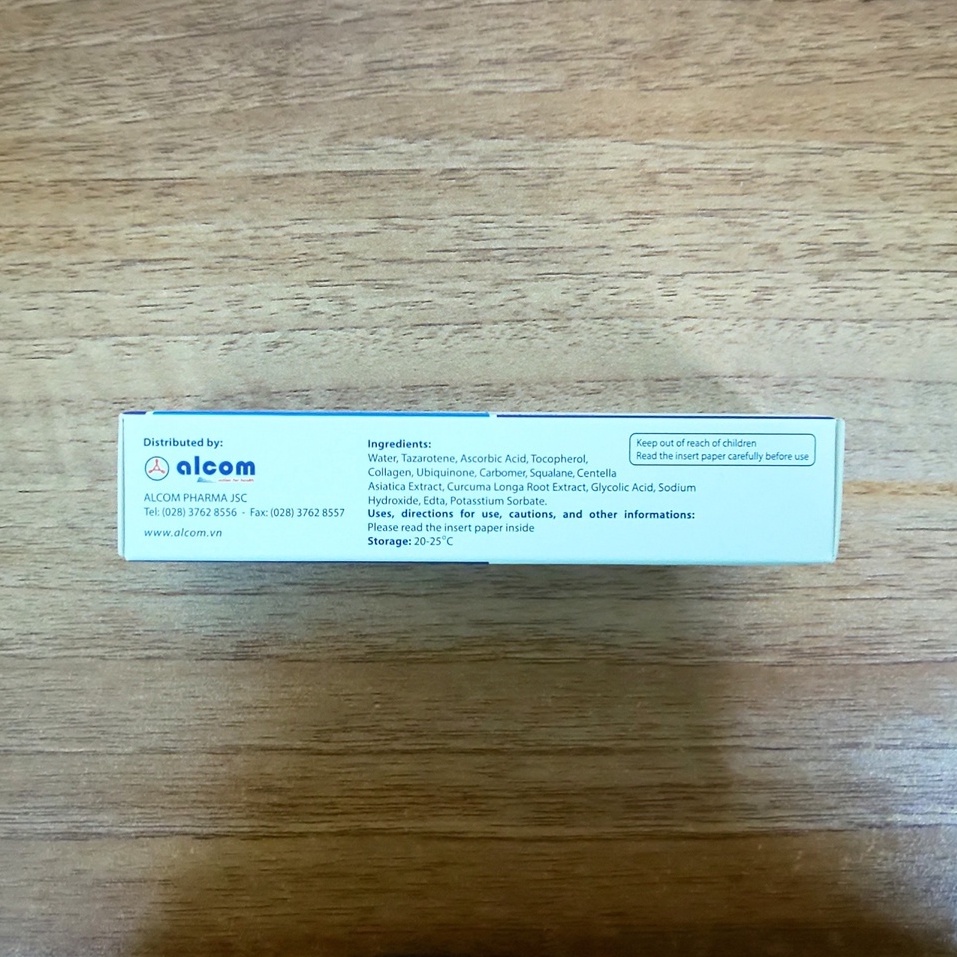 Kem Giảm Mụn Thâm Trứng Cá, Mụn Ẩn, Mụn Đầu Đen,mẫu Derma Forte 15g gel