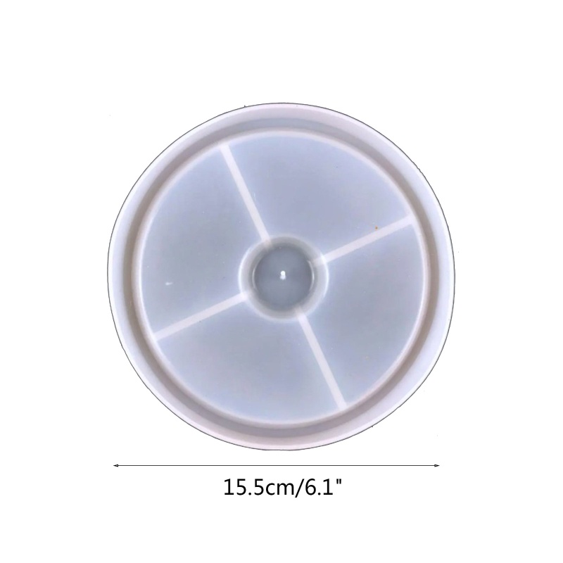 Khuôn Silicone Làm Giá Đỡ Epoxy Resin Màu Xanh Dương