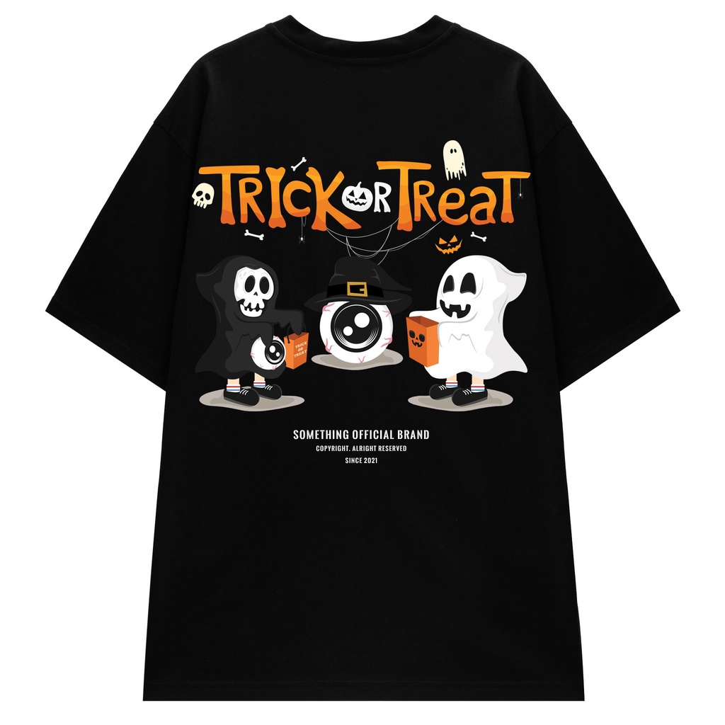 Áo Thun Local Brand Something AT Trick Treat