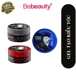 Wax Tạo Kiểu Tóc Gatsby Dày Bồng Cá Tính, Giữ Cứng Nếp Tóc.