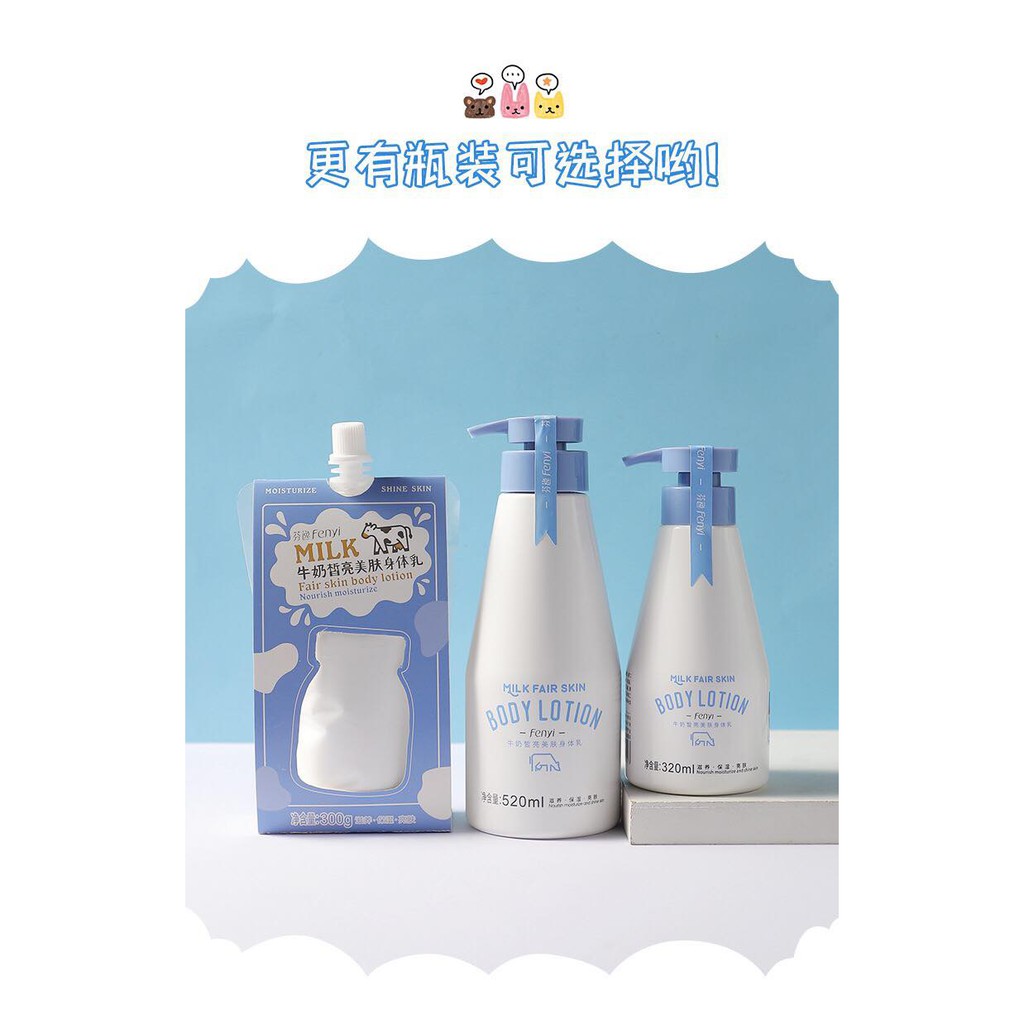 [HOT] ✨LOTION DƯỠNG THỂ CHIẾT XUẤT SỮA DỪA LÀM TRẮNG SÁNG CẤP ẨM LÀN DA KHÔ RÁP SỈN MÀU✨