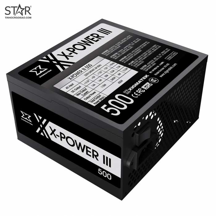 Nguồn Xigmatek 450W XPOWER III X500 (EN45976)