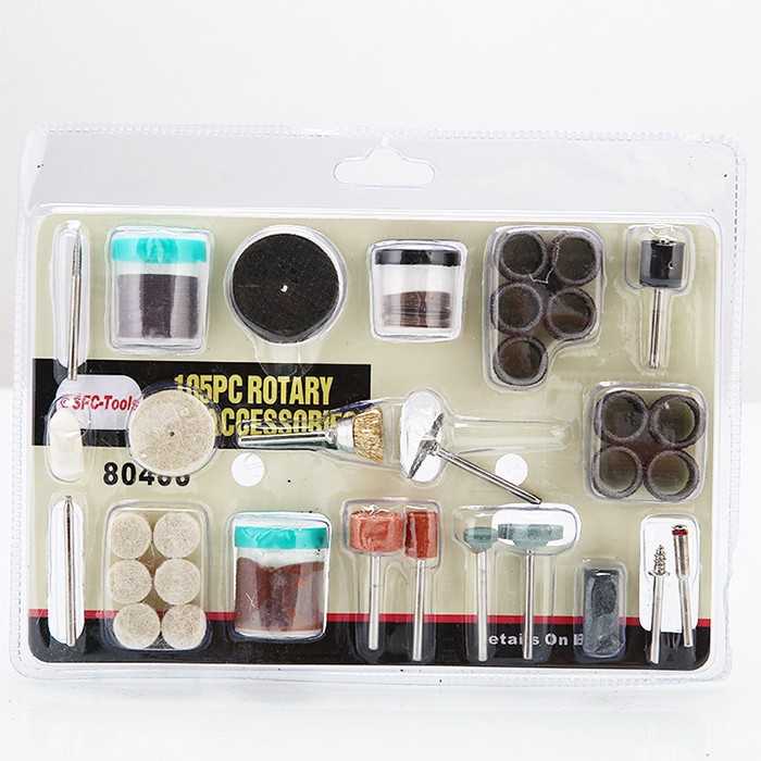 Kit 105 Đầu Dụng Cụ Dùng Cho Máy Máy Mài, Máy Khoan Cắt Đầy Đủ