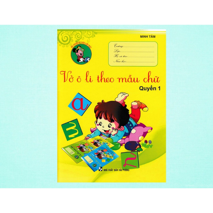 Sách - Vở Ô Li Theo Mẫu Chữ - Quyển 1 - Newshop