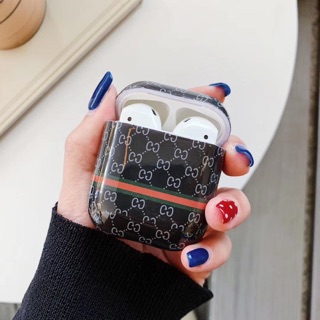 Case nhựa hoạ tiết Gucci cho Airpods