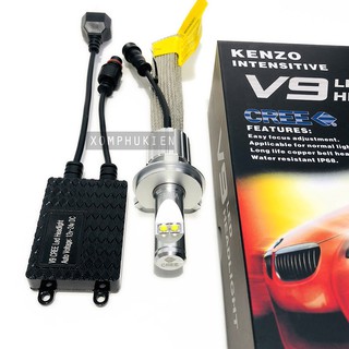 Đèn Pha Led V9 Cree Chính hãng chân H4