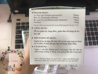 Viên ngậm La hán Kha tử