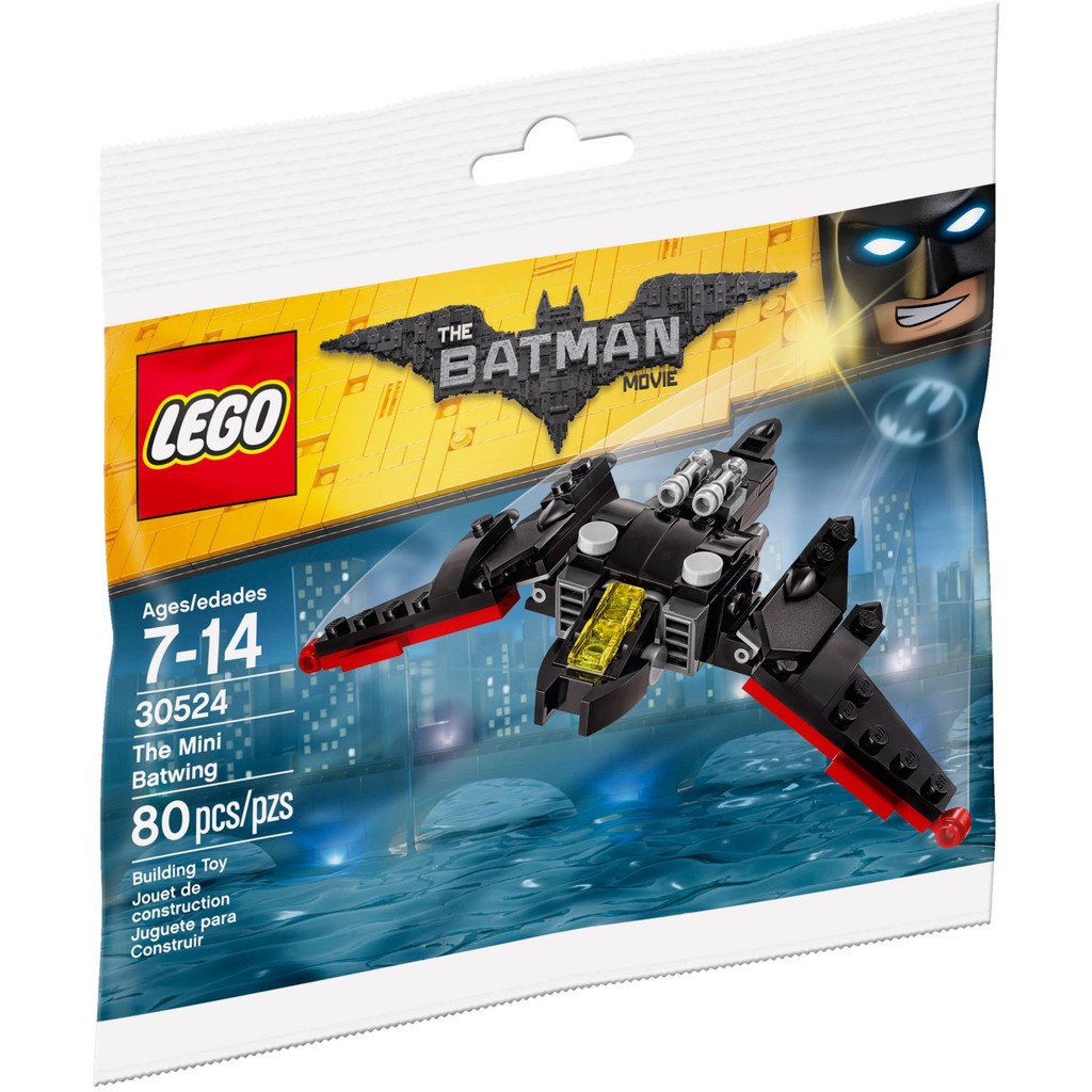 Lego 30524 Batman Movie - Máy bay cánh dơi