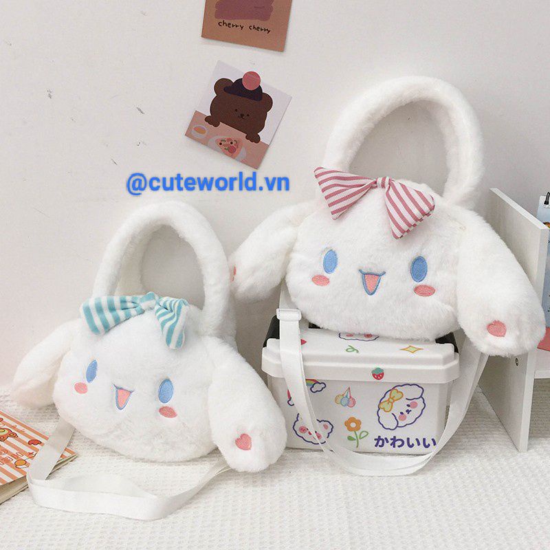 Túi Đeo Chéo Chú Chó Hoạt Hình Cinnamoroll Đáng Yêu