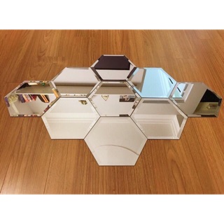 [Gương chuẩn xịn, không xước, không mốc] Combo 10 miếng gương ghép nghệ thuật (ảnh thật khách tự ghép)