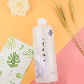 Nước Hoa Hồng Lá Tía Tô Dokudami Perilla Natural 500ml