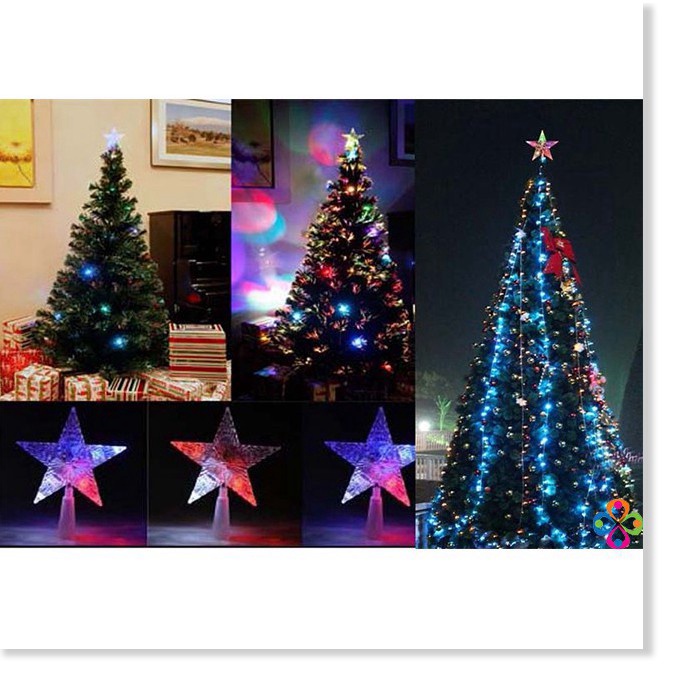Ngôi Sao Led trang trí cây thông giáng sinh, noel, kích thước 20cm Điện Lực - Điện Lực