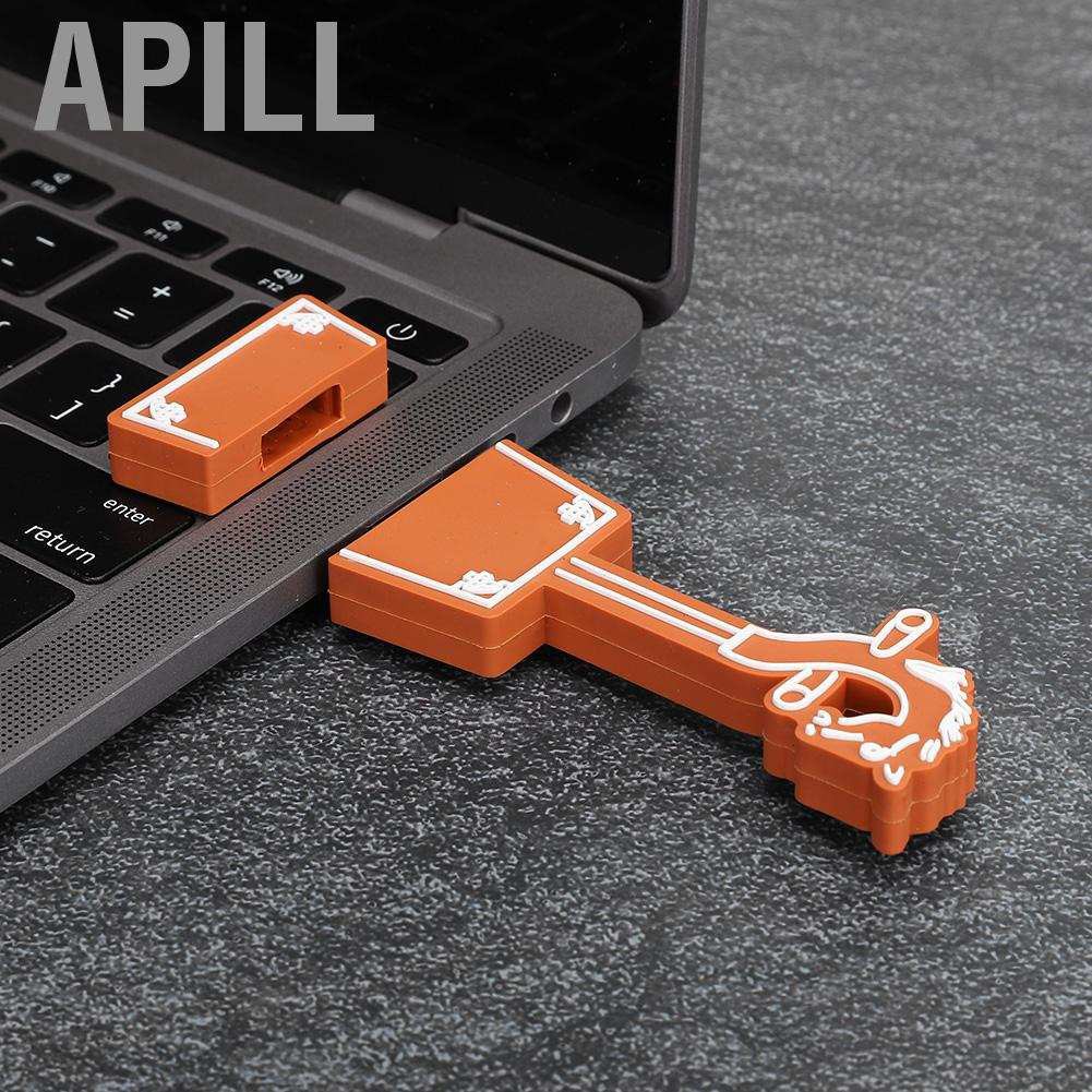 Ổ Đĩa Usb Hình Cây Đàn Ghi Ta Apill Dành Cho Máy Tính Pc / Bạn Bè | BigBuy360 - bigbuy360.vn