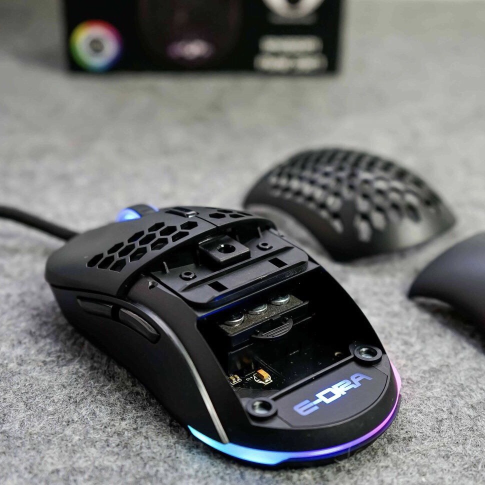 Chuột gaming, máy tính E-Dra EM618 cao cấp, chất lượng, form dáng cầm cực êm tay, chơi game FPS hoặc văn phòng cực ngon