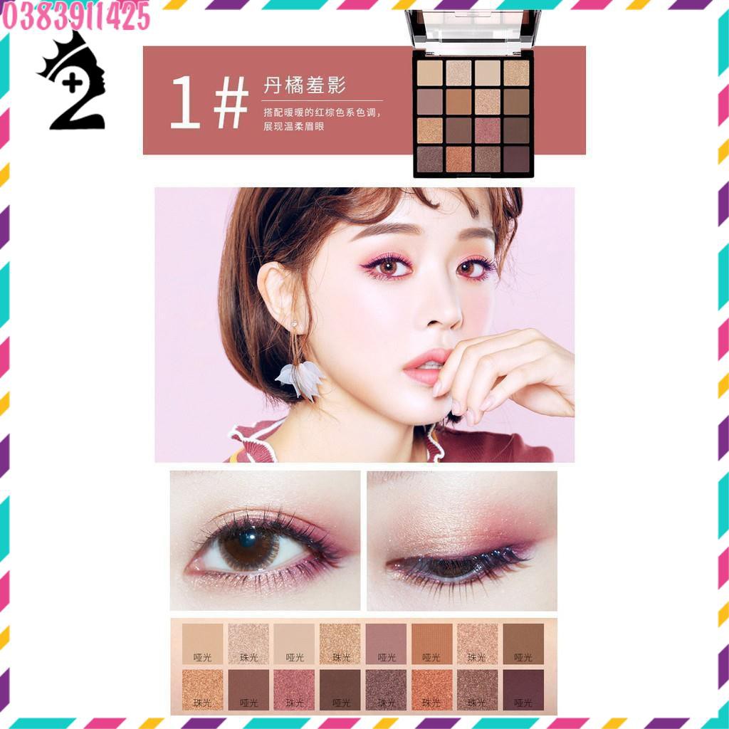 Bảng phấn mắt 16 màu Ombres A Paupila Maycreate TPP | BigBuy360 - bigbuy360.vn