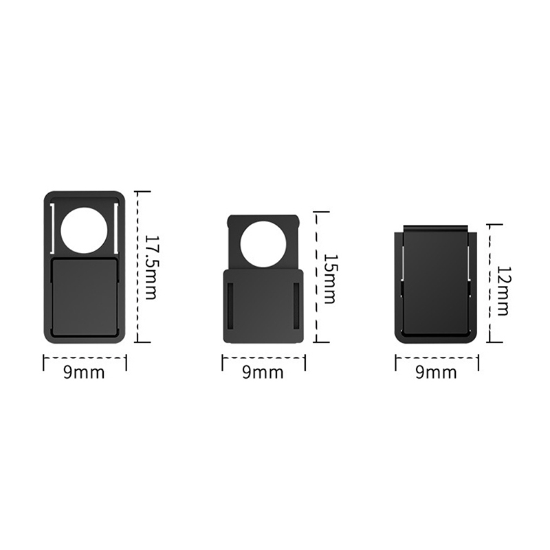 Chitengyesuper 3pcs Webcam Cover Camera Privacy Slider Sticker Protect For Laptop Tablet Phone CGS