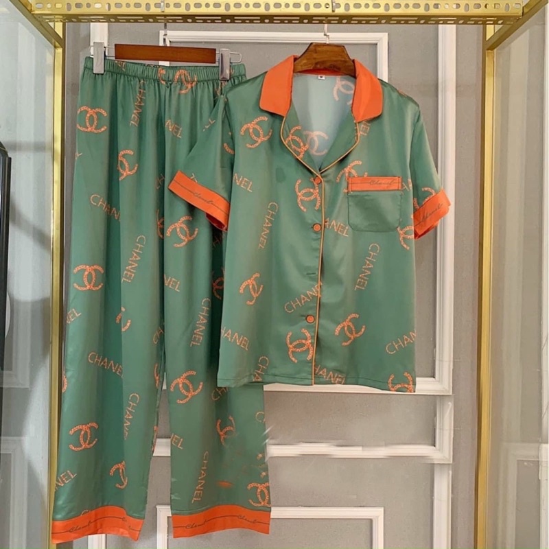 Tiệm nhà Mia - pyjama chất lụa latin mịn 2 mặt
