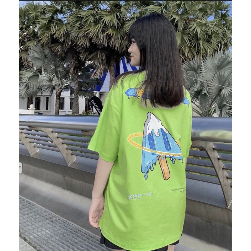 Áo thun Click tay lỡ đủ màu (túi zip xịn)