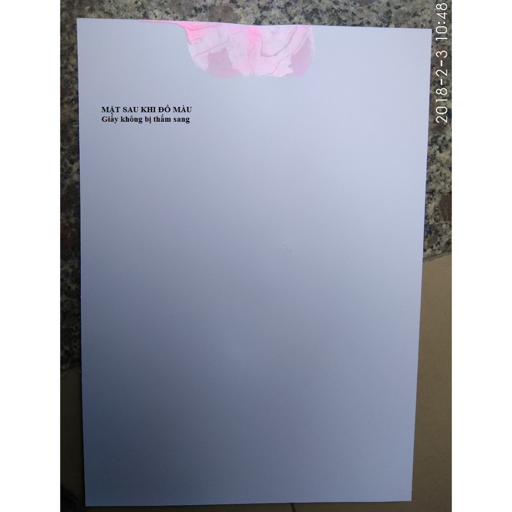 [CHẤT] Giấy bìa cứng A4 màu trắng định lượng: 120gsm; 160gsm; 200gsm; 250gms;(100 tờ /tập)