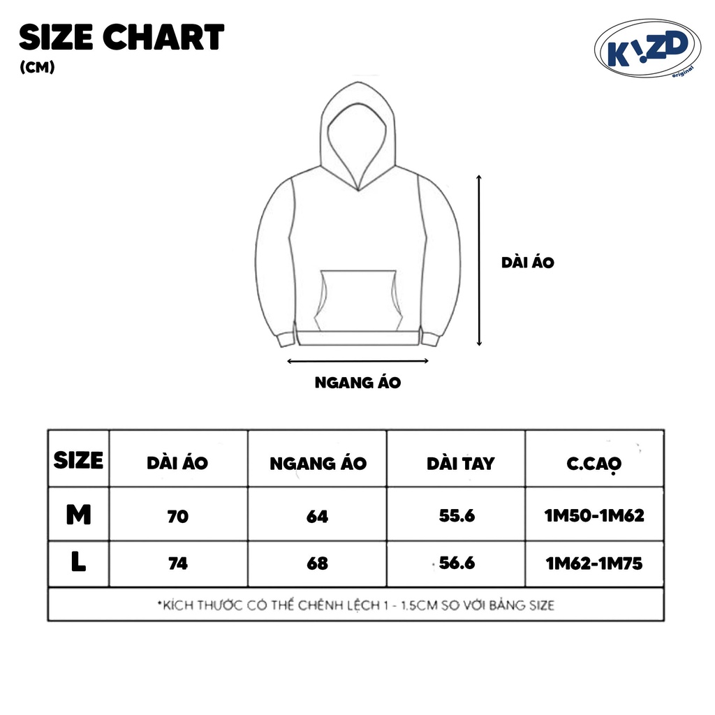 Áo Hoodie Nỉ KIZDER Unisex Form Rộng ( Hoodie Puzzel )