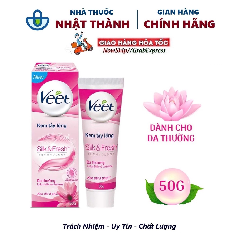 Kem tẩy lông Veet 50g - Nhà thuốc Nhật Thành