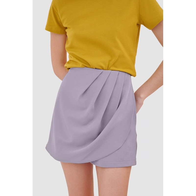 Quần váy skort Marc xếp tà