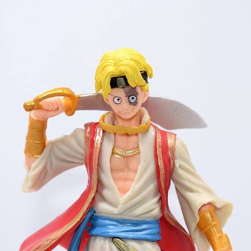 Set 6 Mô Hình One Piece Đảo Hải Tặc 16-17cm Luffy Zoro Sanji