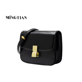 (Order) Ảnh thật Túi đeo chéo da Mingtian