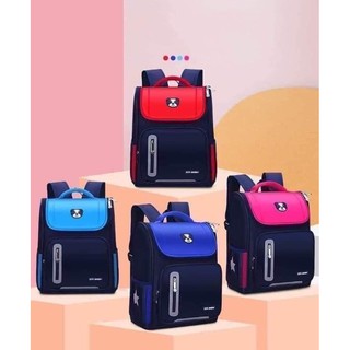 Ba lô học sinh gấu, SM Baby chống nước, chống gù hình gấu cho bé