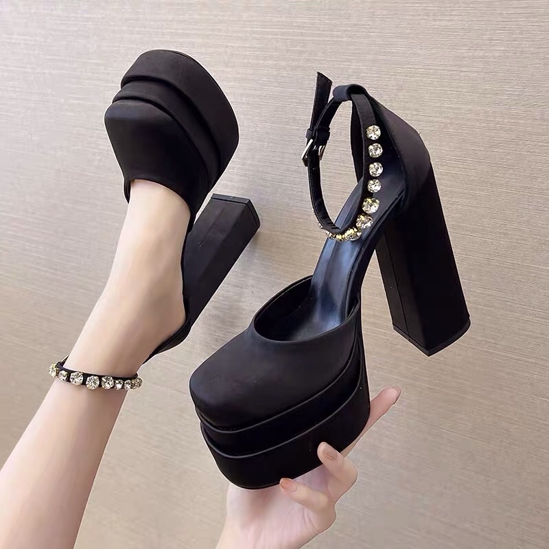 Giày cao gót đế cao 14cm tăng chiều cao sang chảnh