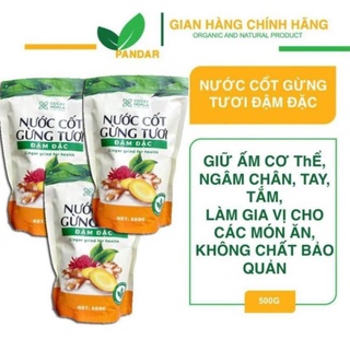 Nước cốt gừng tươi 500g cocayhoala