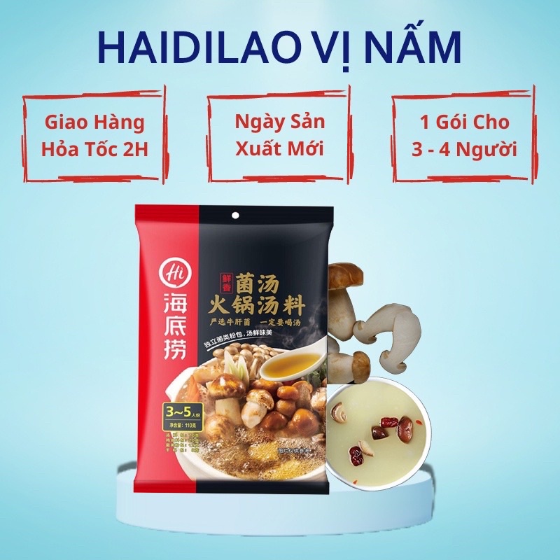 Gia vị lẩu Haidilao vị tê cay - lẩu tứ xuyên có sẵn nhiều vị❤️Giao hoả tốc