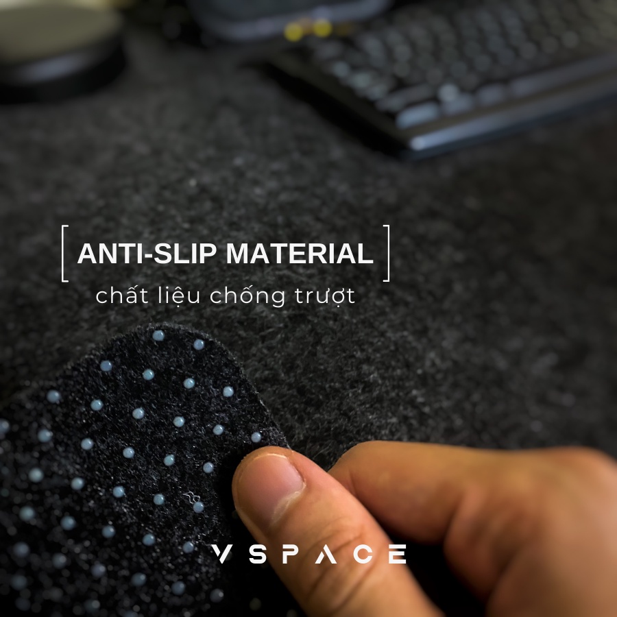 Thảm nỉ trải bàn làm việc (có chống trượt) Deskpad - Lót chuột mouse pad tấm lót bàn di chuột (TẶNG KÈM LÓT CỐC GỖ) | BigBuy360 - bigbuy360.vn