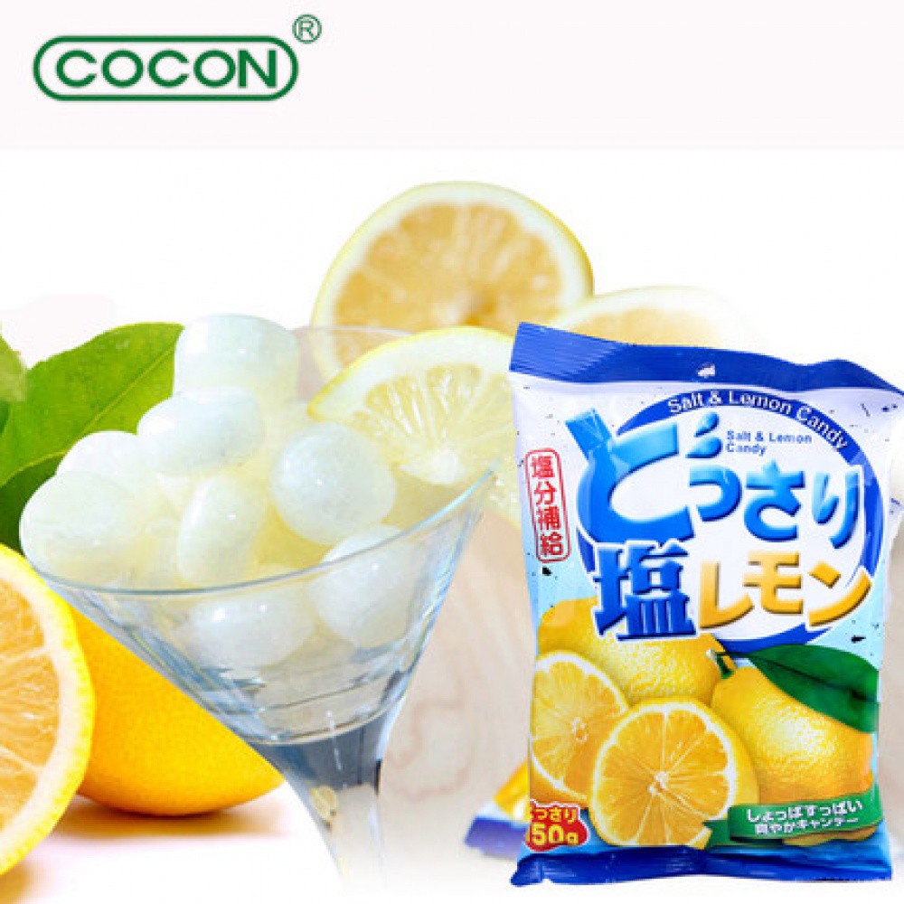 KẸO CHANH MUỐI COCON SALT & LEMON CANDY MALAYSIA 150 GRAM