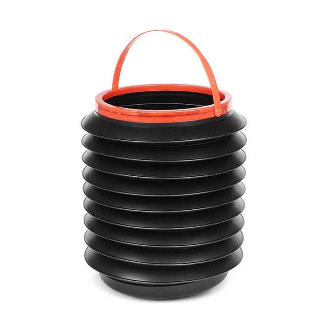 Thùng rác gấp gọn trên xe hơi tiện dụng 4L 24*18cm, S&amp;T