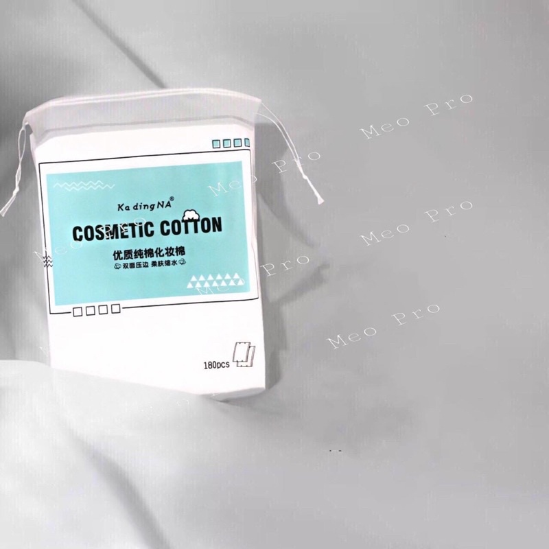 bông tẩy tranh kadingna cotton 180 miếng
