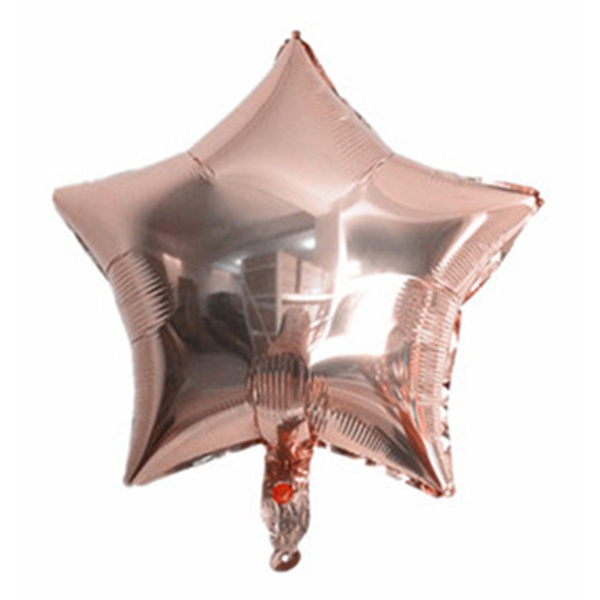 Gói 5 Bong Bóng Lá Nhôm 18 inch Hình Ngôi Sao Màu Vàng Hồng / Trắng / Hồng Dùng Trang Trí Tiệc Cưới / Sinh Nhật