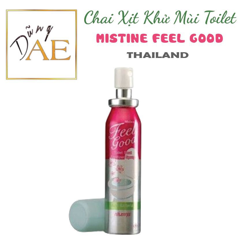 Chai Xịt Khử Mùi Toilet Mistine Feel Good Thái Lan 20mL