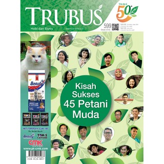 Tạp Chí Trubus 599 Oktober 2019 Chất Lượng Cao