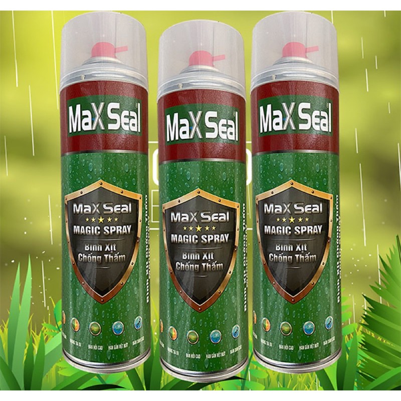 Bình xịt chống thấm Maxseal Nhật Bản - 750ml Hàng chính hãng bảo hành 3 năm