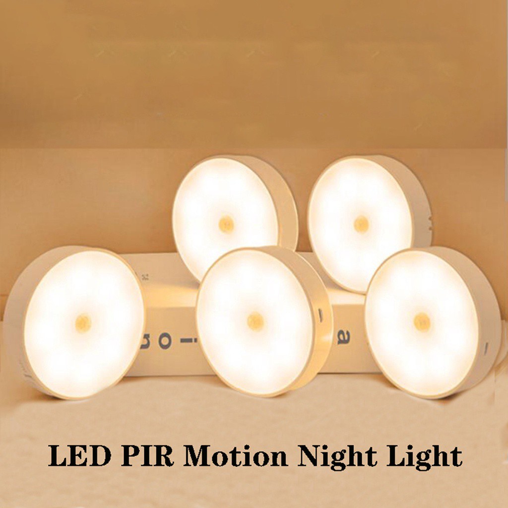YIYU Đèn Led Cảm Biến Chuyển Động 700mah Gắn Tường / Cầu Thang / Phòng Ngủ / Nhà Vệ Sinh Có Thể Sạc Lại Bằng Cổng Usb