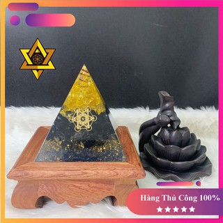 Kim Tự Tháp Năng Lượng - Đá Năng Lượng Orgonite Thủ Công Mẫu Số 44