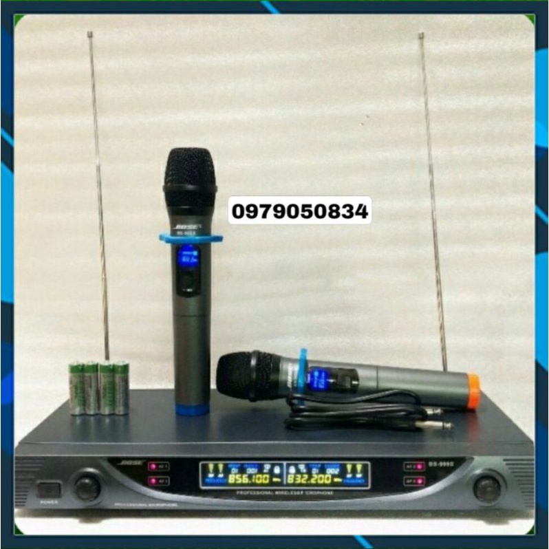 Micro không dây hát karaoke SEBS99i - mic ko dây chính hãng BH 12 tháng giá tốt hơn shure. .