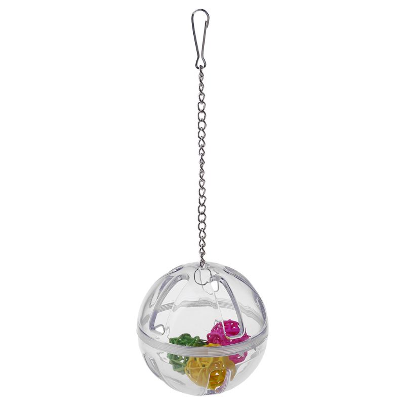 Nhà Banh Trong Suốt Bằng Acrylic Treo Lồng Chim Vẹt