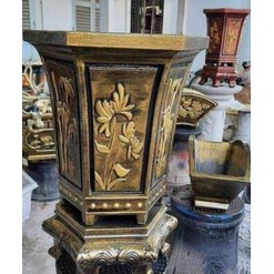 Khuôn Đúc Chân Đôn Lục Giác 45, 50, lục giác ống 42 cao 55 Nhựa Abs Có Lòng Trong