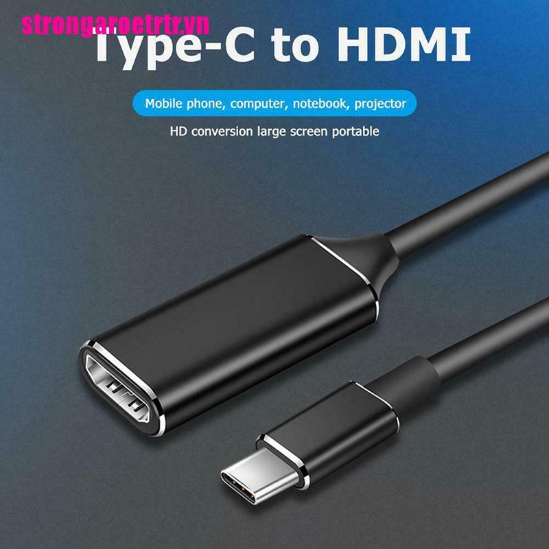 Đầu Chuyển Đổi Type-C Sang Hdmi Hd Tv Usb 3.1 4k