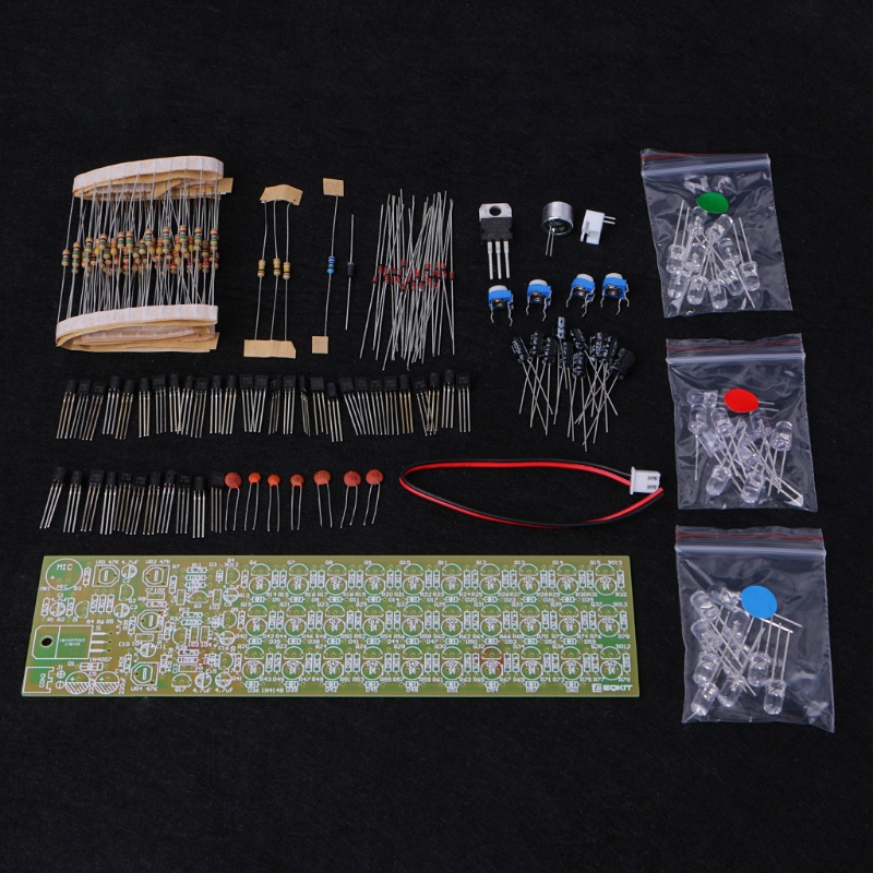 Bộ Bảng Mạch Điều Khiển Bằng Giọng Nói Đèn LED Điện Tử 9-15V