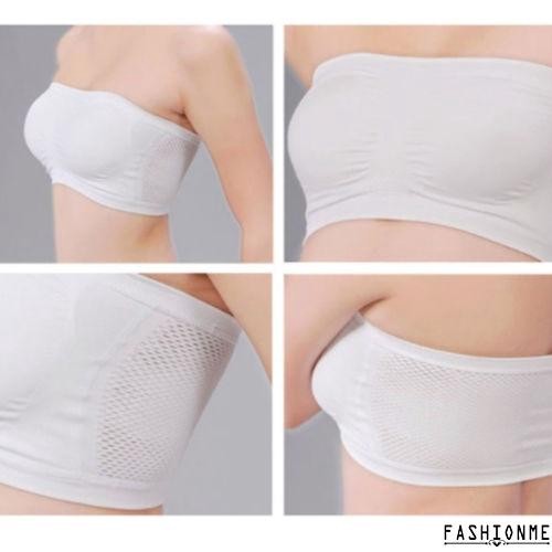 Ღ𝓂ℰWomen´s Breathable Sports Bras Bandeau Tube Top